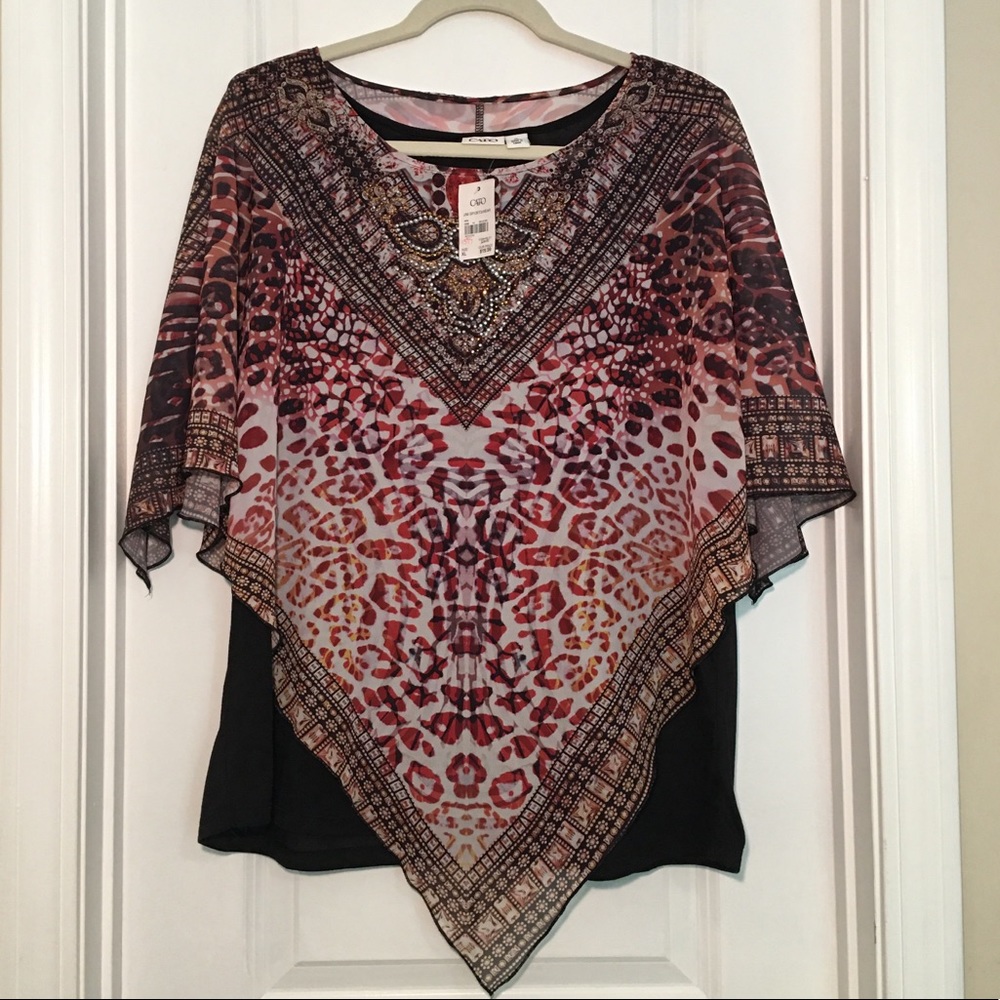 Cute Poncho Top!!!